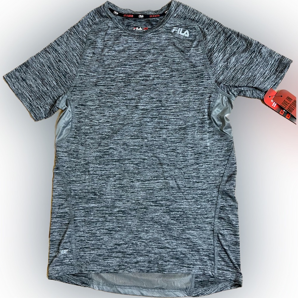 Grey FILA sport shirt Size S
